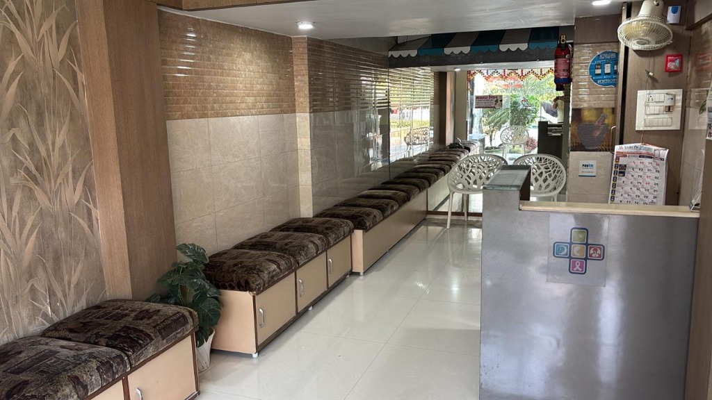 Spacious Reception & Waiting Area